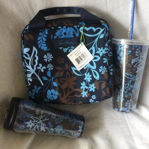 Vera Bradley Lighten Up Lunch Cooler Set!!